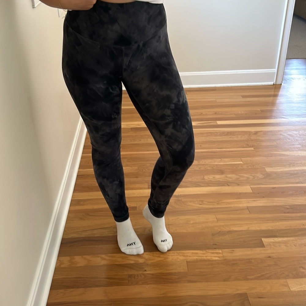 Tie dye lulu lemon align leggings